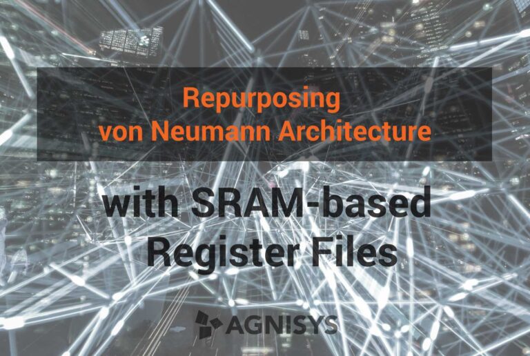 Repurposing von Neumann Architecture with SRAM-based Register File