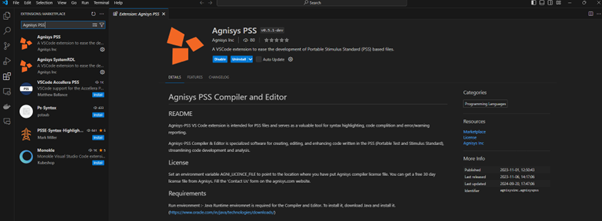 The Agnisys PSS Extension in VS Code: Enhancing Portable Stimulus Development with Validation, Hinting, and Fast Development